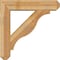 Ekena Millwork Funston Craftsman Rough Sawn Bracket w/ Offset Brace, Western Red Cedar, 8"W x 36"D x 36"H BKT0806X36X36FST04RWR - alternate 3